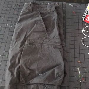 Charcoal Grey Nike Cargo Shorts sz. M
